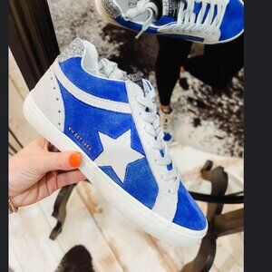 VH Royal Blue Suede Bounce Sneaker
